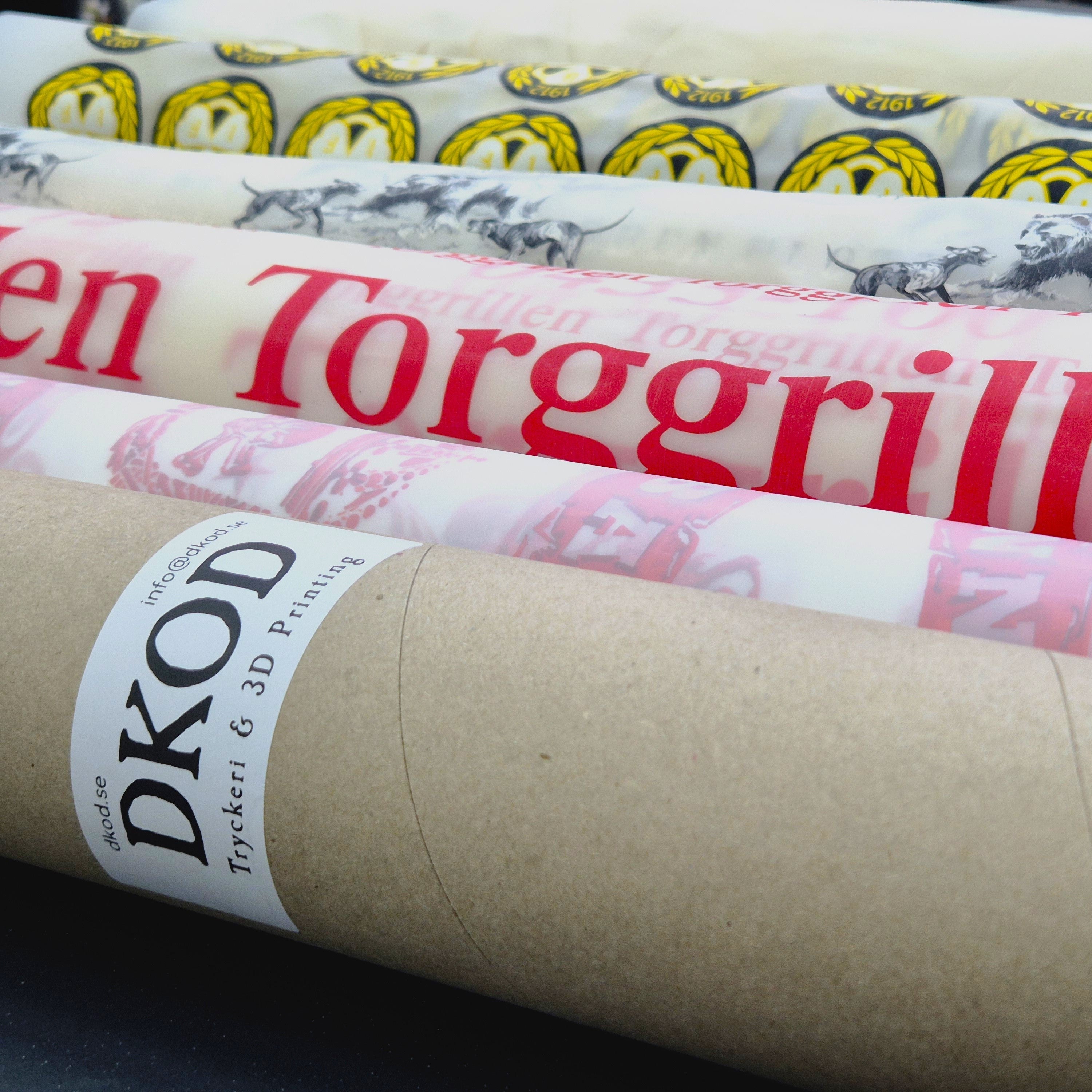 DTF gang sheets and rolls - premium printed film transfers - DKOD Sweden