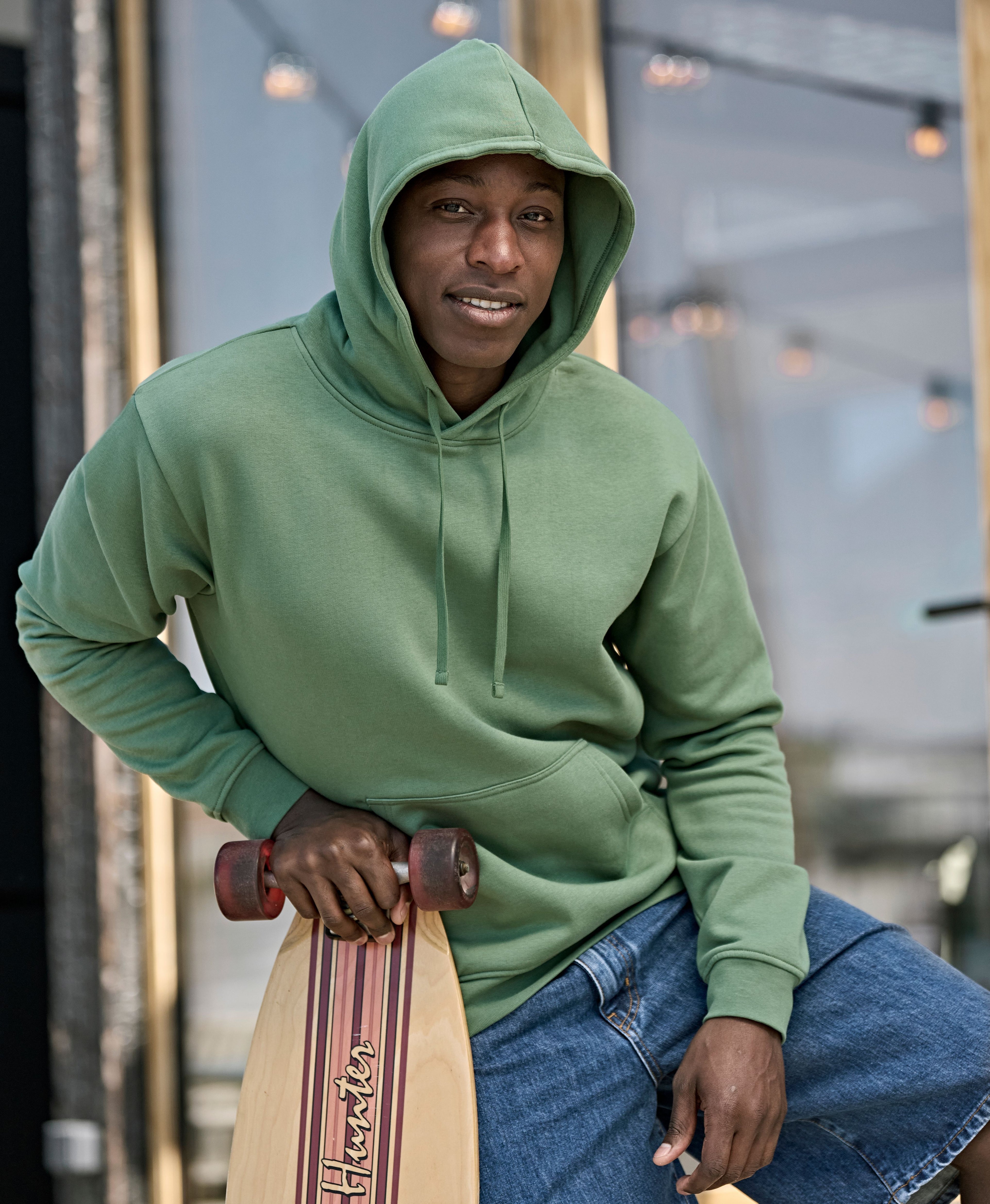 Premium Urban Hooded Sweatshirt, Certified Organic Cotton, Tee Jays