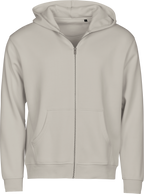 Premium ekologisk Full Zip hoodie, Tee Jays / inkl. tryck, fr. 374 kr
