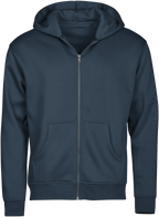Premium ekologisk Full Zip hoodie, Tee Jays / inkl. tryck, fr. 374 kr