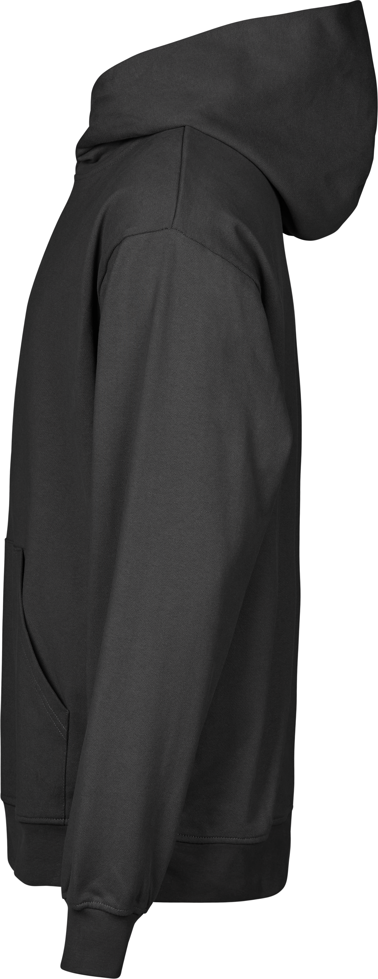 Premium Heavy Loose Fit Hooded Sweatshirt, 100% certifierad ekologisk bomull, Tee Jays