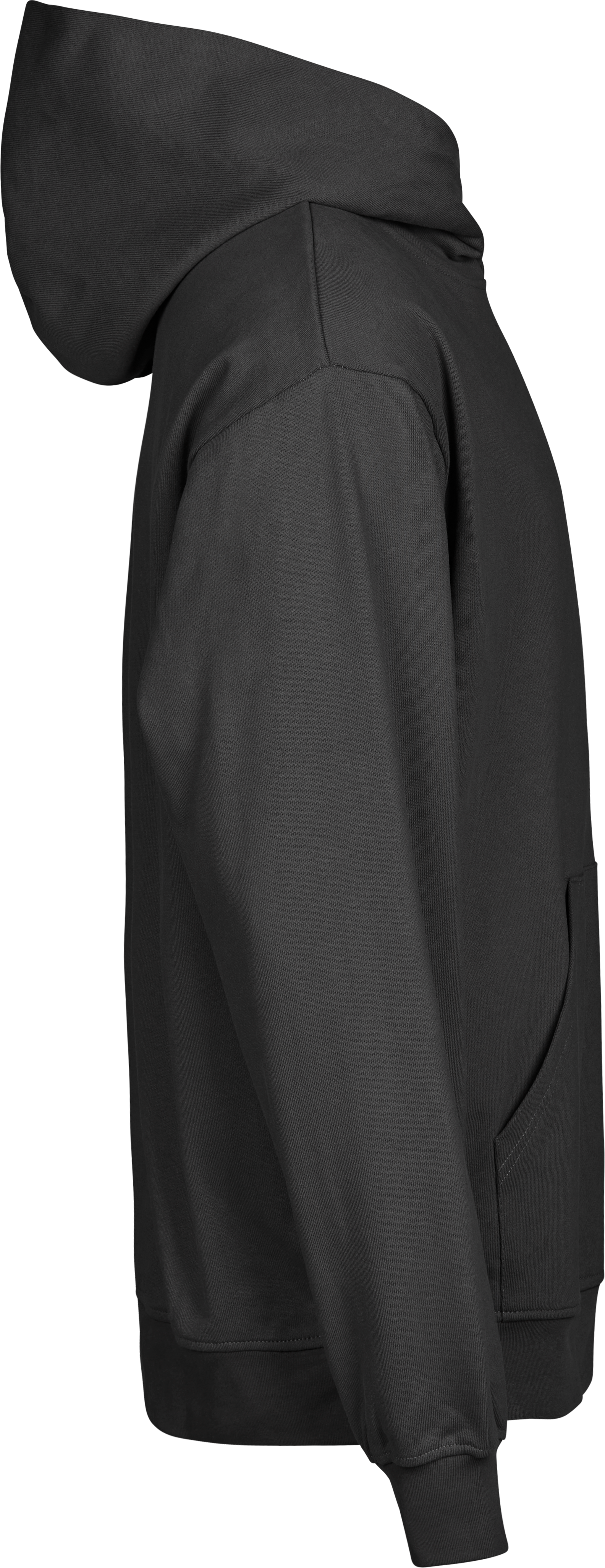 Premium Heavy Loose Fit Hooded Sweatshirt, 100% certifierad ekologisk bomull, Tee Jays