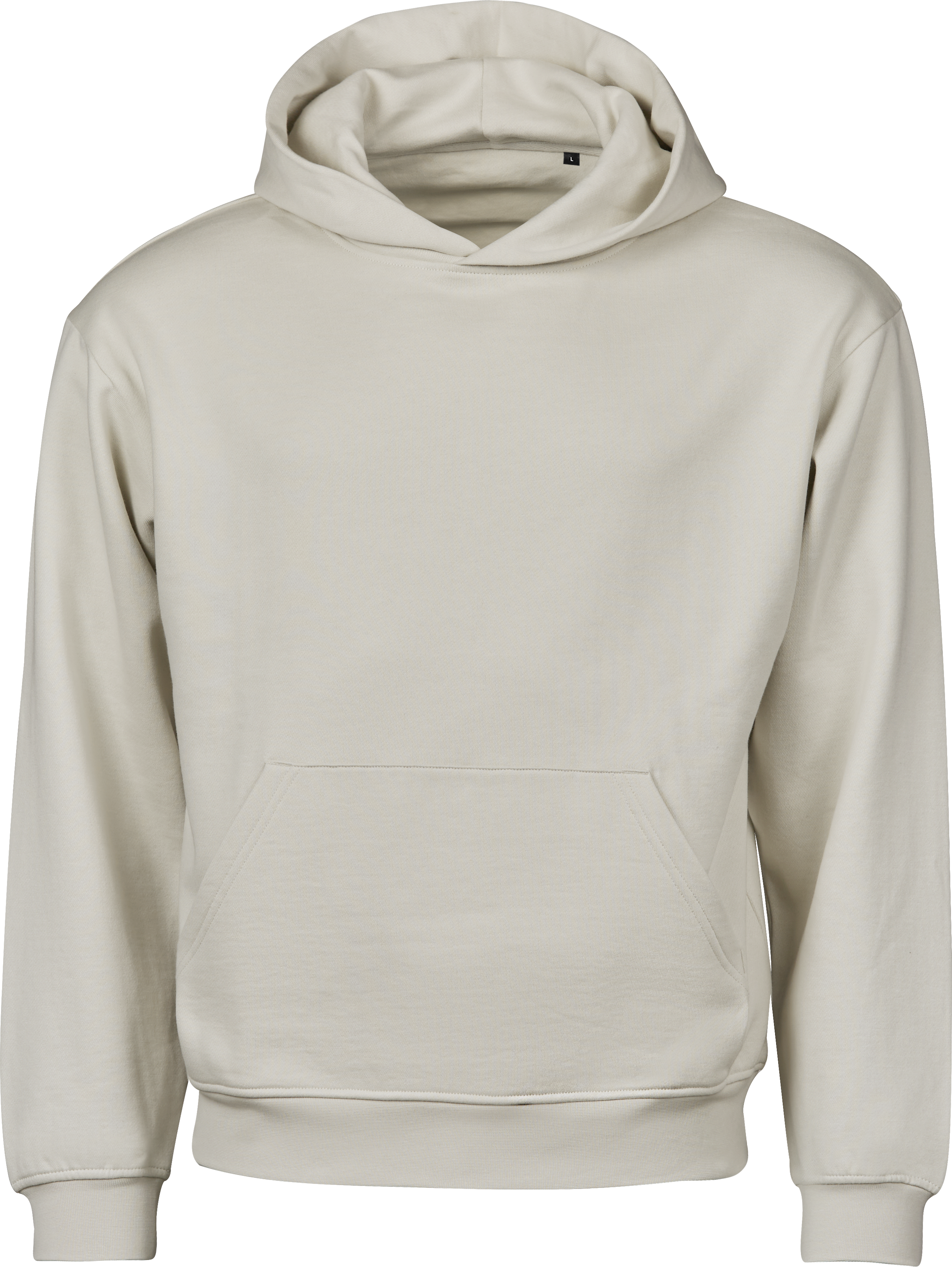 Premium Heavy Loose Fit Hooded Sweatshirt, 100% certifierad ekologisk bomull, Tee Jays