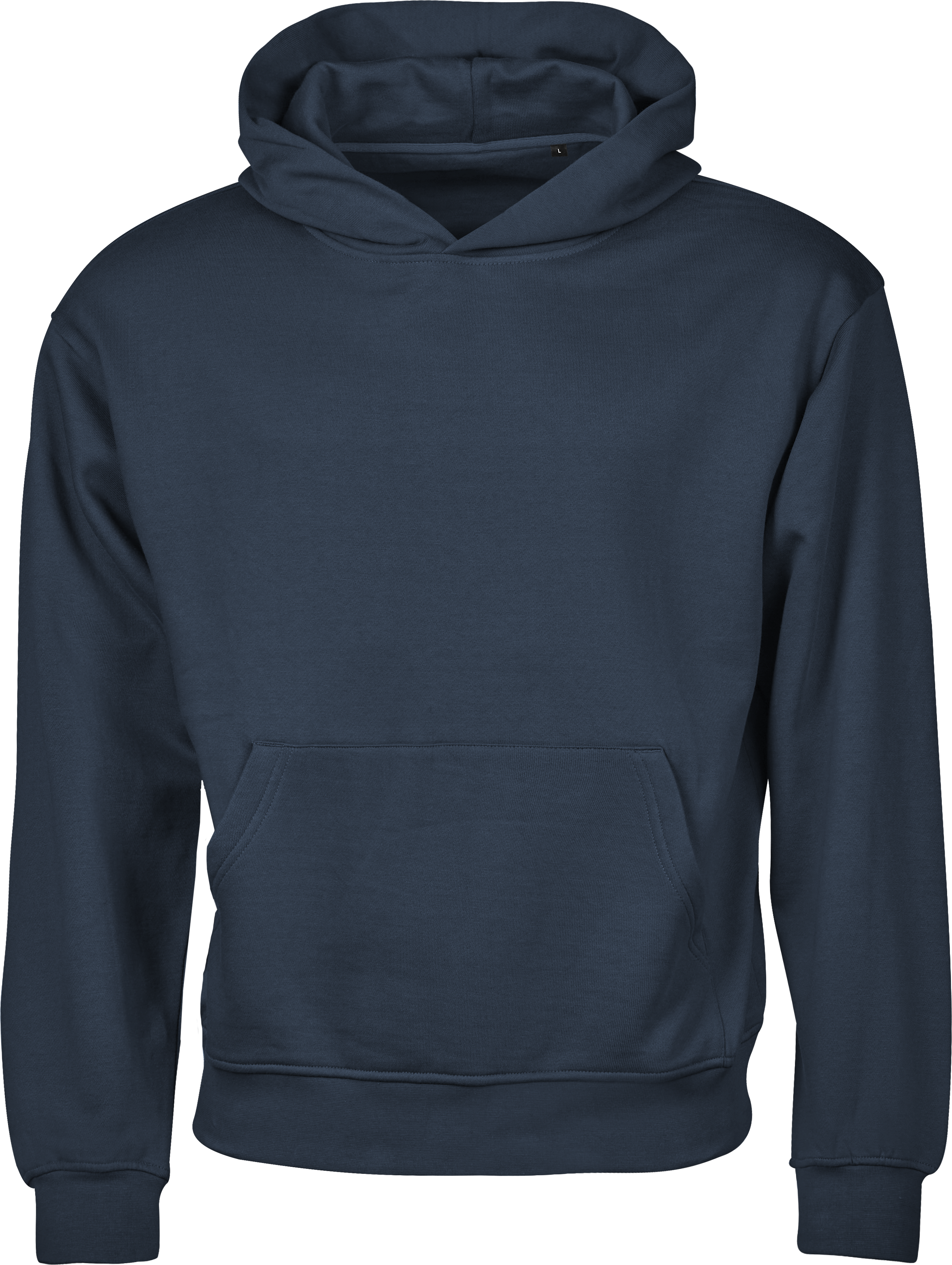 Premium Heavy Loose Fit Hooded Sweatshirt, 100% certifierad ekologisk bomull, Tee Jays