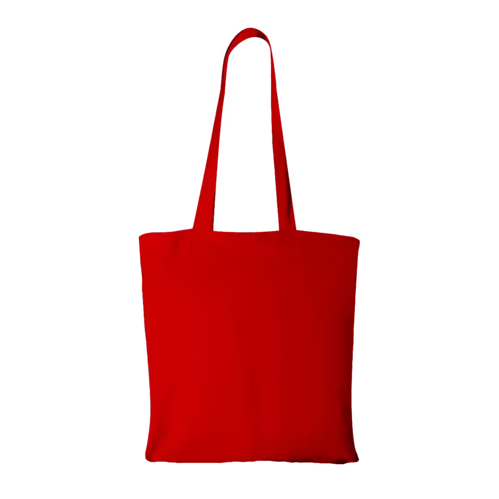 Tygpåse med långa handtag