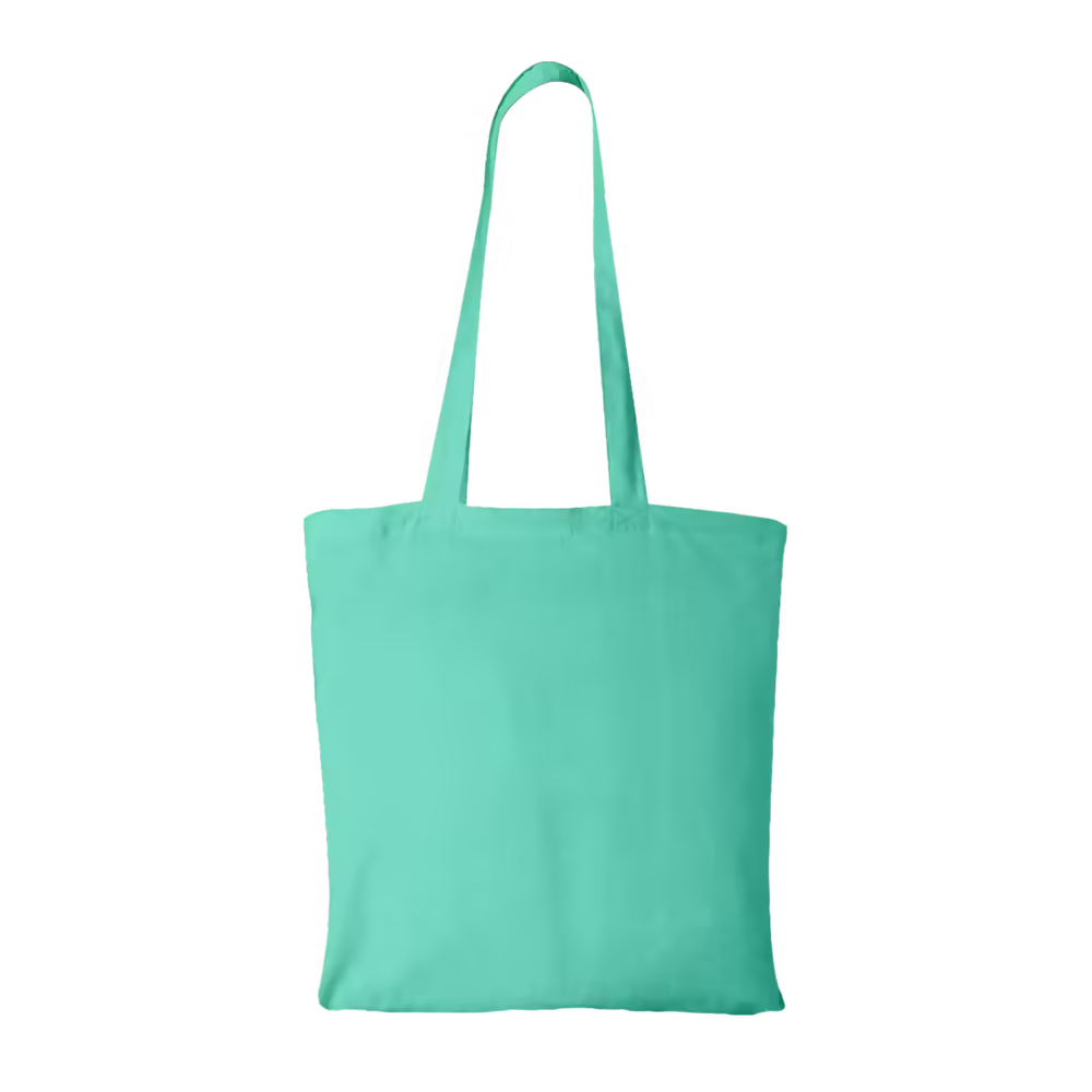 Tygpåse med långa handtag