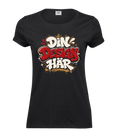 Ekologisk Premium Dam T-shirt med eget tryck, Tee Jays - designa online från 1 st