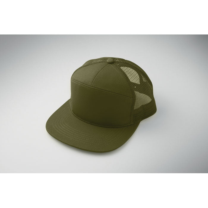 Bead, flat visor cap