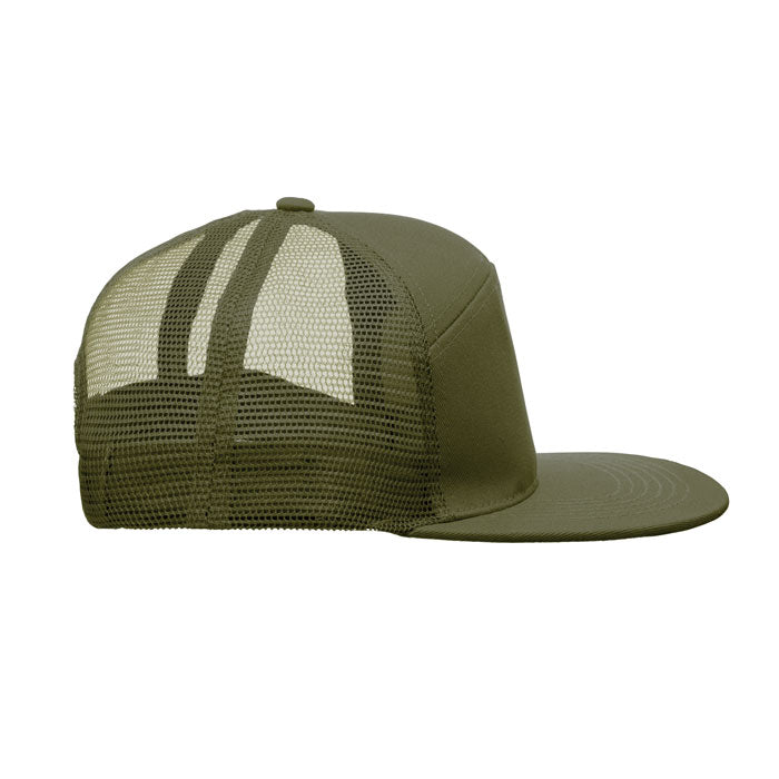 Bead, flat visor cap