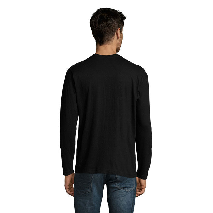 SOL'S Monarch, långärmad t-shirt med rund halsringning för herrar
