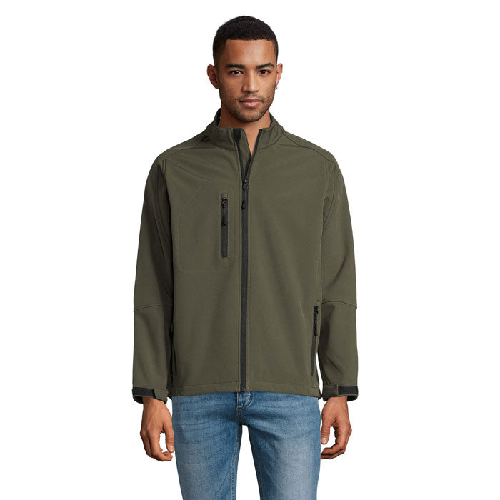 SOL'S Relax, men's soft shell zipped jacket