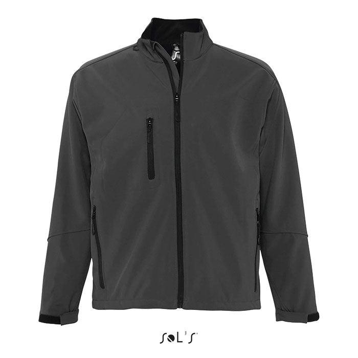 SOL'S Relax, men's soft shell zipped jacket