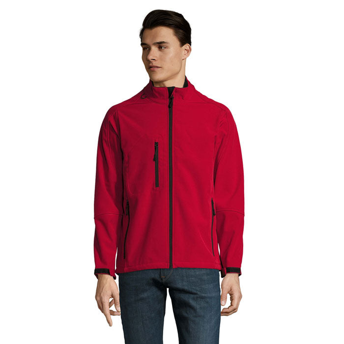 SOL'S Relax, men's soft shell zipped jacket