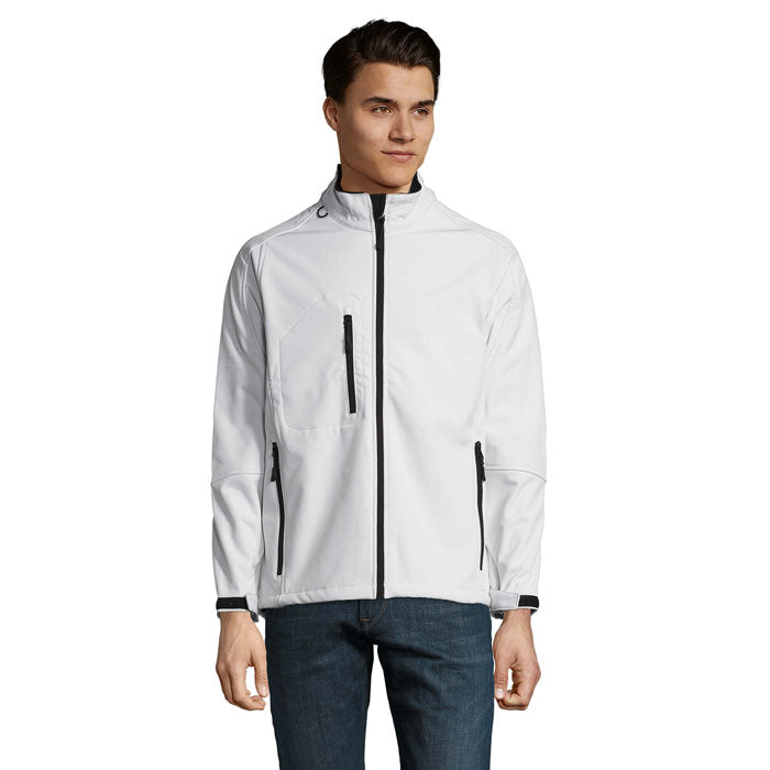 SOL'S Relax, men's soft shell zipped jacket
